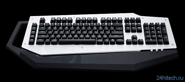 Клавиатура Cooler Master CM Storm MECH оборудована механическими переключателями Cherry MX, способными выдержать до 50 миллионов нажатий