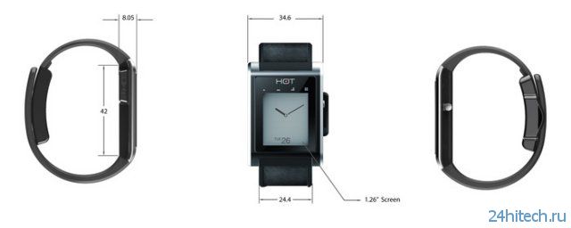 Умные часы с e-ink дисплеем (8 фото, видео)