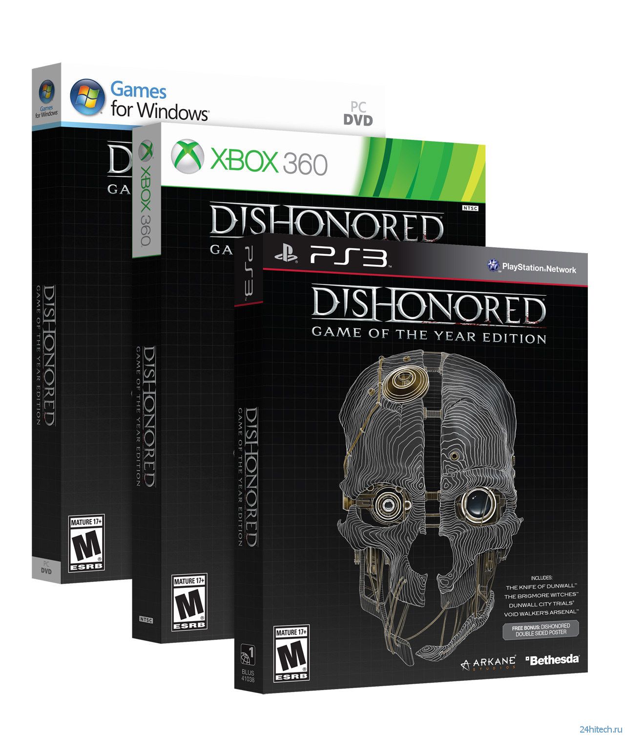 Анонсирована Dishonored: Game of the Year Edition