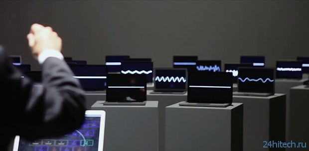 Компьютерный оркестр на базе Kinect (видео)
