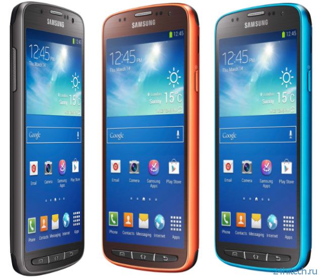 Обновлённый смартфон Samsung Galaxy S4 Active выйдет в октябре