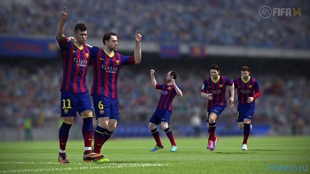 FIFA 14 свергла GTA V с вершины британских чартов