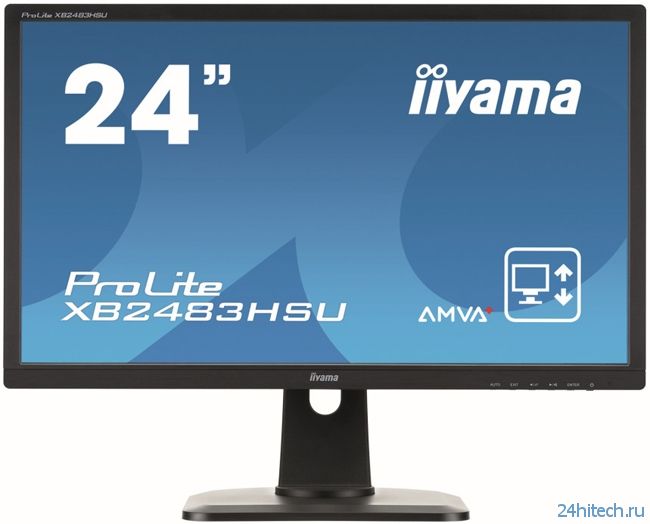 Iiyama представила на европейском рынке линейку мониторов с панелями AMVA+
