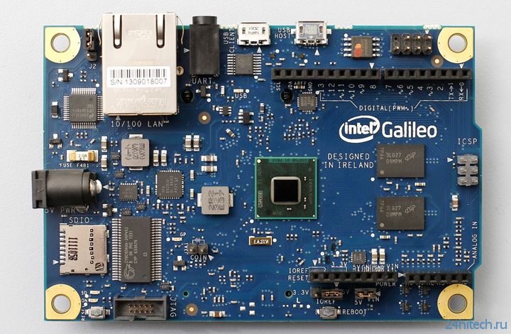 Intel Galileo: Arduino-совместимая плата для разработчиков