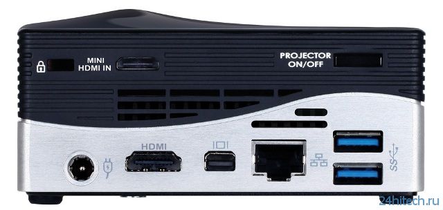 Мини-компьютер GIGABYTE GB-BXPi3-4010 с встроенным проектором представлен официально