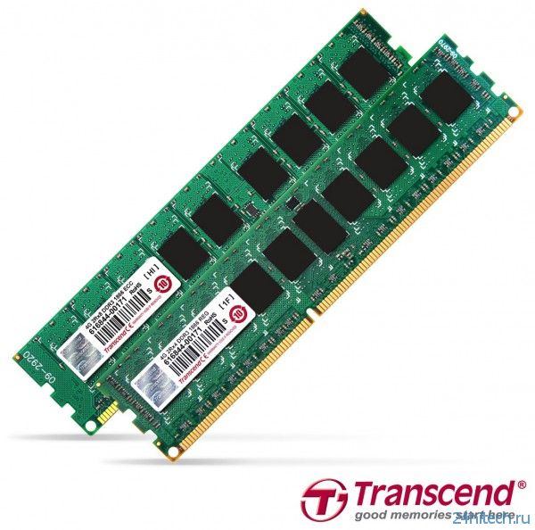 Новые модули памяти Transcend DDR3-1866 для высокопроизводительных серверов
