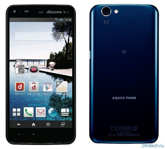 Смартфон Sharp Aquos Phone Zeta SH-01F получил IGZO-дисплей