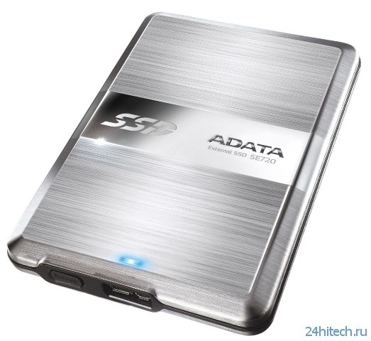 Ультратонкий внешний твердотельный накопитель ADATA Dash Drive Elite SE720 с интерфейсом USB 3.0
