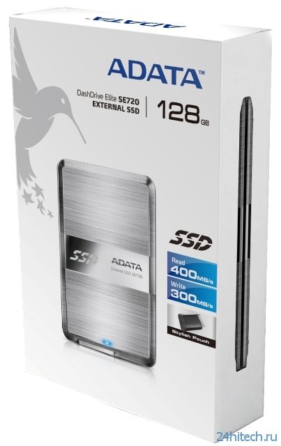 Ультратонкий внешний твердотельный накопитель ADATA Dash Drive Elite SE720 с интерфейсом USB 3.0