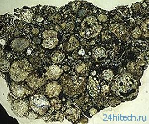 Кислород в древних метеоритах
