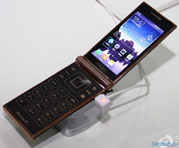 Представлен недешевый раскладной смартфон Samsung SCH-W2014 на платформе Qualcomm Snapdragon 800