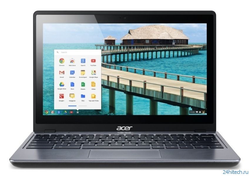 Сенсорный хромбук Acer C720P Chromebook будет доступен в декабре по цене 0