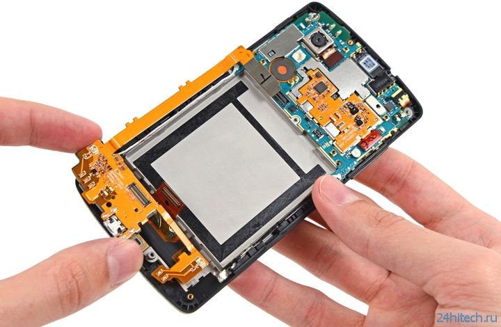 Вскрытие показало: смартфон Nexus 5 обладает хорошей ремонтопригодностью