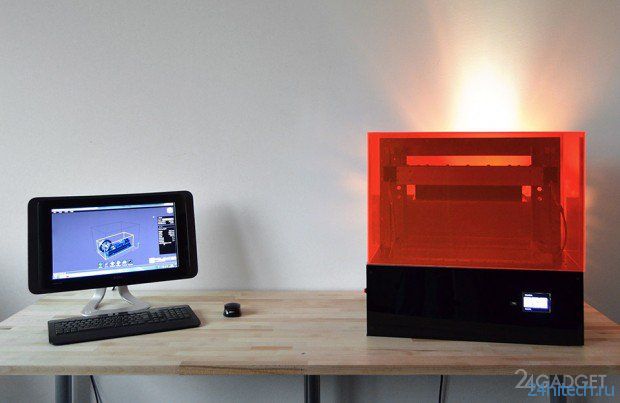 Быстрый 3D-принтер с большой областью печати (видео)