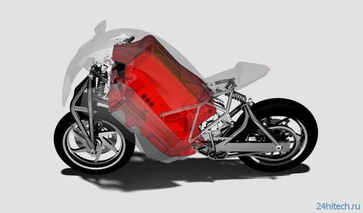 Электрический мотоцикл Saietta R разгоняется до 100 км/ч менее чем за четыре секунды