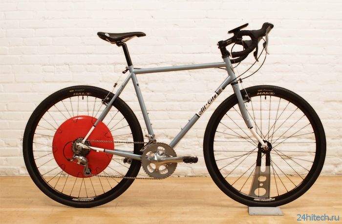 Колесо Copenhagen Wheel превратит обычный велосипед в электрический