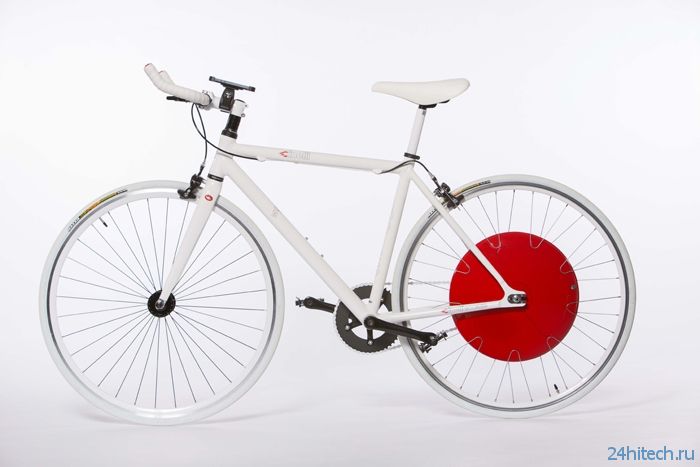 Колесо Copenhagen Wheel превратит обычный велосипед в электрический