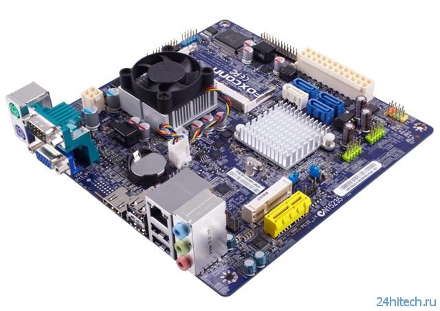 Миниатюрные материнские платы Foxconn на чипсете Intel NM70 со встроенными процессорами