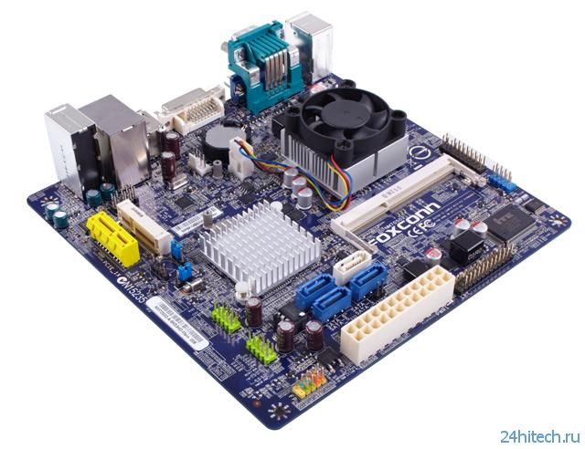 Миниатюрные материнские платы Foxconn на чипсете Intel NM70 со встроенными процессорами