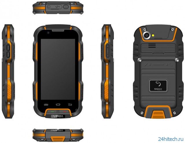 Новый четырехъядерный защищенный смартфон Sigma mobile X-treme PQ22 появился в продаже