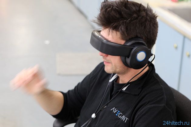 Проекционные очки виртуальной реальности (4 фото)