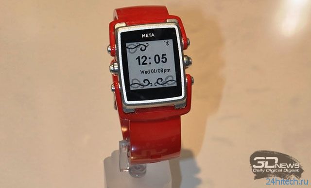 CES 2014: новые умные часы META от компании Metawatch