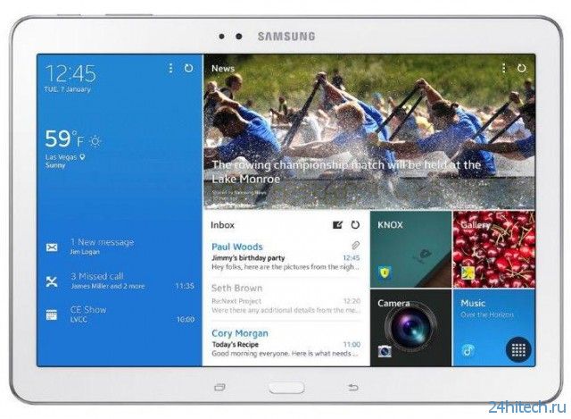 Планшеты Samsung GALAXY NotePRO и TabPRO устанавливают новые правила игры на рынке