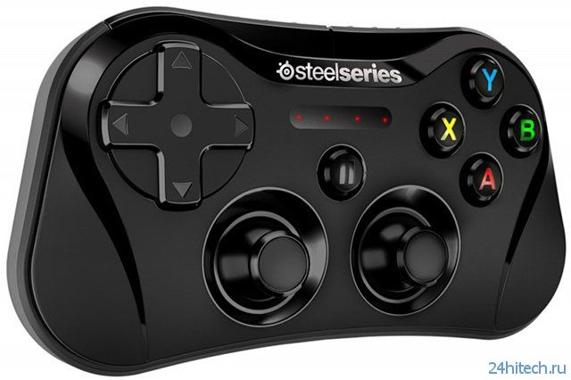 SteelSeries Stratus - компактный Bluetooth джойстик (2 фото + 2 видео)