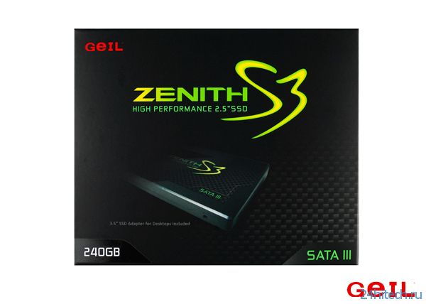 Твердотельные накопители GeIL Zenith S3 выходят на украинский рынок