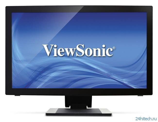 Монитор ViewSonic TD2240 поддерживает 10-точечное мультитач-управление