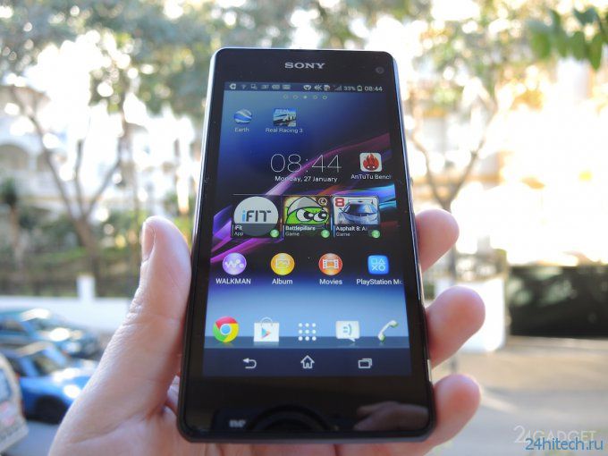 Обзор маленького, но мощного смартфона Sony Xperia Z1 Compact