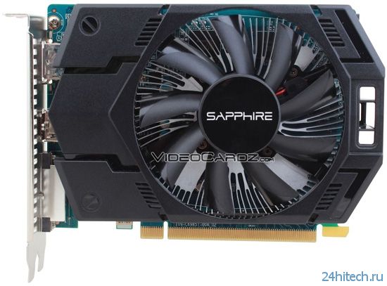 Официальные изображения Radeon R7 250X от ASUS и Sapphire