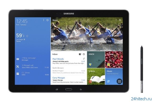 Планшет Samsung Galaxy Note Pro 12.2 доступен для предзаказа по цене от 0