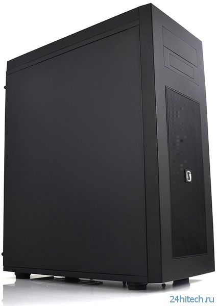 Корпус для ПК SilentiumPC Aquarius X90 Pure Black рассчитан на системные платы типоразмера E-ATX и установку СВО