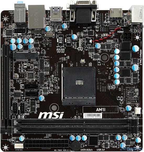 MSI выпустила свою первую плату с разъёмом Socket AM1
