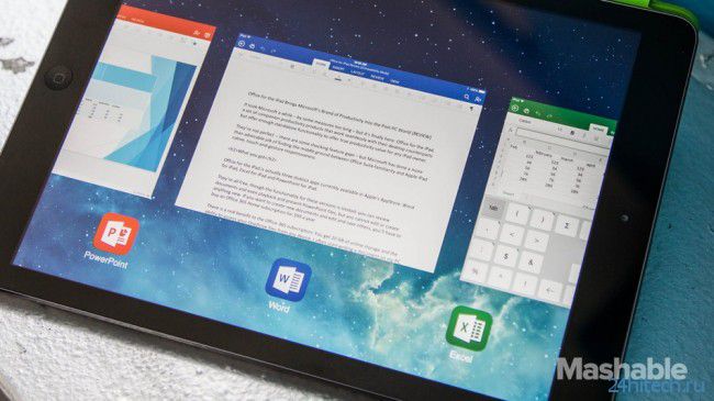 Microsoft выпустила долгожданный Office для iPad