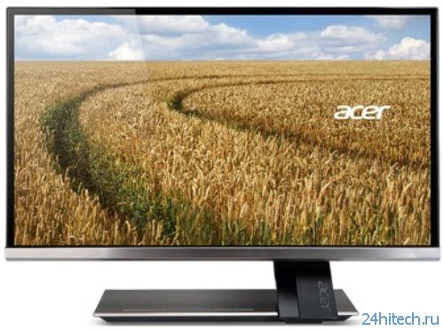 Представлен широкоформатный монитор Acer S276HLtmjj