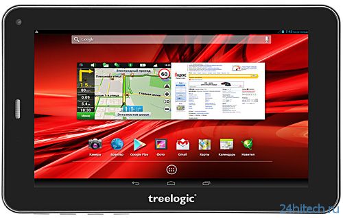 Treelogic Gravis 74 3G IPS GPS: планшет, GPS, 3G и что-то еще