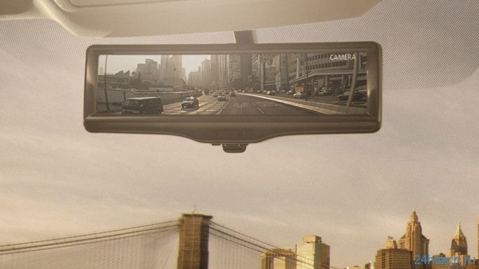 В 2015 году автомобили Nissan получат «умные» зеркала заднего вида