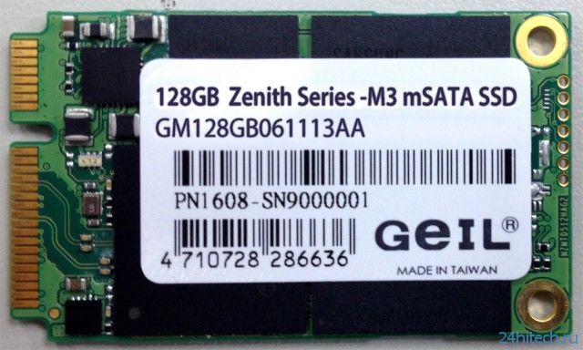 mSATA SSD-накопители GeIL Zenith M3 уже в Украине