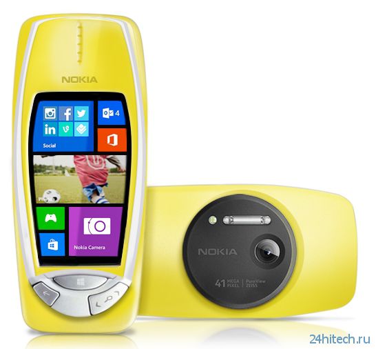 Бессмертная Nokia 3310 возвращается. Теперь — с 41-Мп камерой PureView