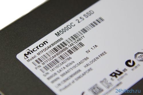 Micron выпустила SSD M500DC с балансом цены и функциональности