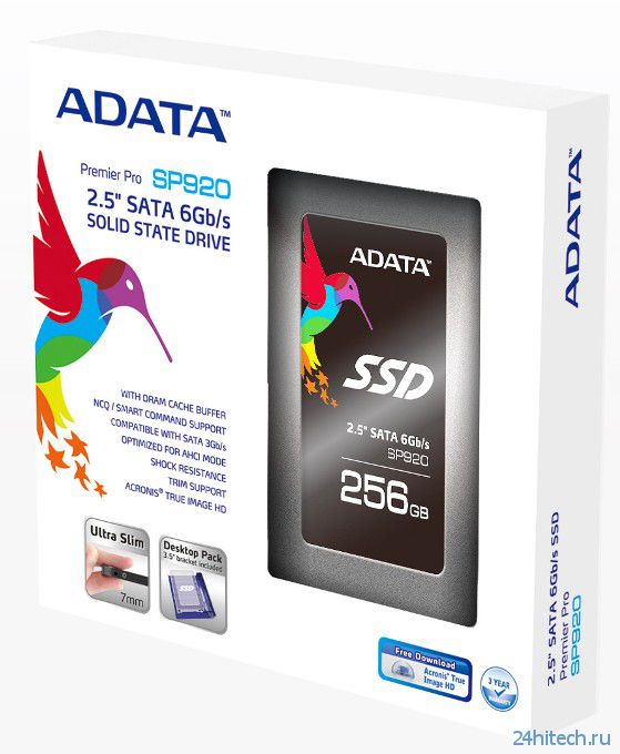 Новая серия SSD-накопителей ADATA Premier Pro SP920 для мультимедиа