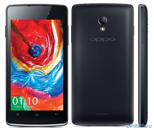 Oppo представила недорогой 4-дюймовый смартфон Joy на 2-ядерном процессоре
