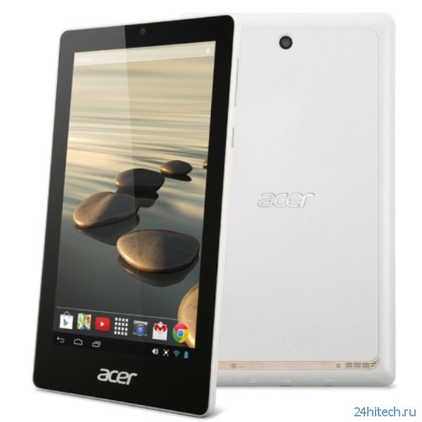 Представлен бюджетный планшетный ПК Acer Iconia One 7
