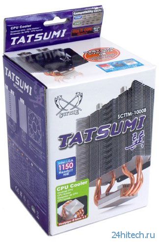 Scythe Tatsumi 1000B — охладитель, совместимый с CPU Intel и AMD
