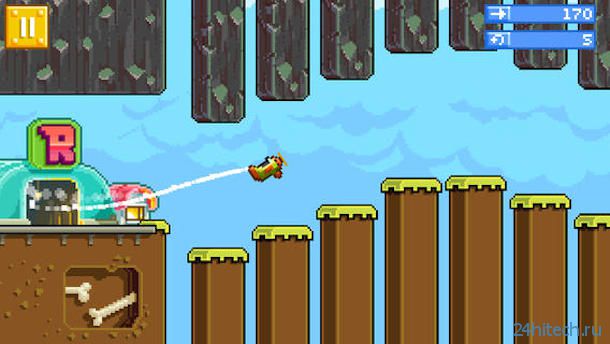 RETRY — игра от создателей Angry Birds, выполненная в стиле Flappy Birds (видео)
