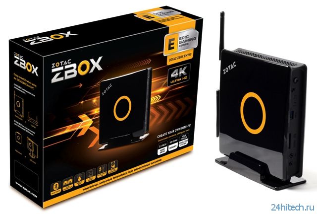 ZOTAC ZBOX EN760 - игровой мини-ПК с видеокартой NVIDIA GeForce GTX 860M