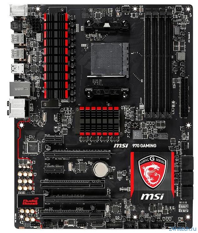 MSI 970 GAMING - игровая материнская плата для поклонников компании AMD
