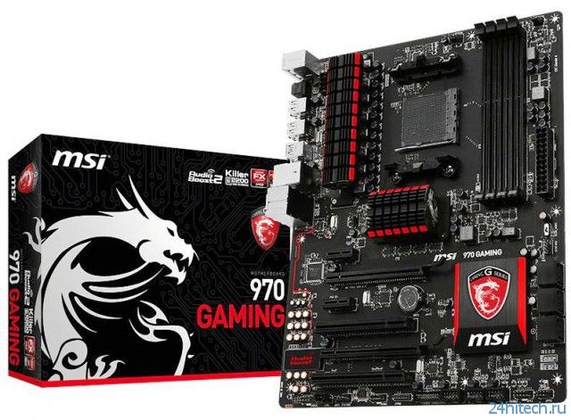 MSI 970 GAMING - игровая материнская плата для поклонников компании AMD